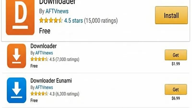App Downloader na Amazon Appstore do Fire TV Stick
