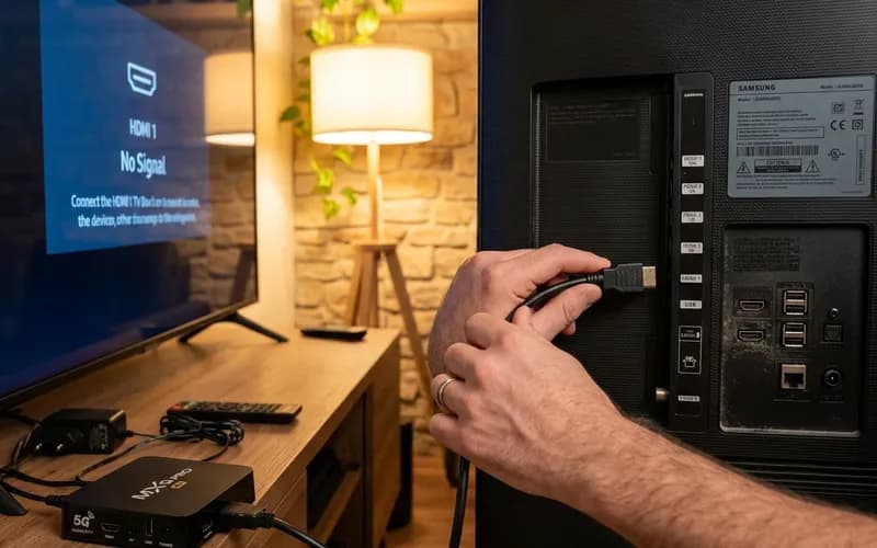 Conectando TV Box Android na entrada HDMI da Smart TV Samsung